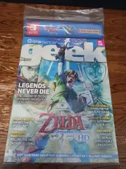 Legend of Zelda Skyward Sword Walmart Game Center Geek Magazine SEALED NEW
