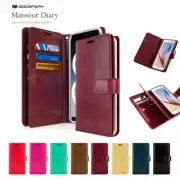 Fit iPhone Xs Max 6.5'' Mercury Goospery Mansoor Diary Cover Wallet Flip Case