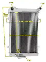 3 Row Ace Champion Radiator for 1979 1980 Triumph Spitfire (for: Triumph)
