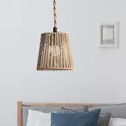 Hemp Rope Ceiling Lampshade DIY Lighting Fixtures Rustic Rope Woven Lampshade