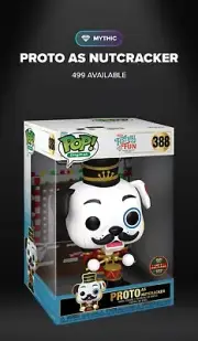 Proto as Nutcracker Extremely Rare Only 499 PCs NFT Card/Token for you to Redeem