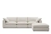 Dawson Extended Sofa with Ottoman