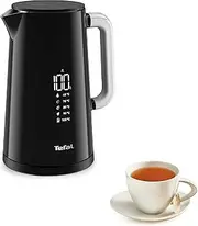 Tefal Smart & Light, digital, 7 positions, black electric kettle