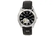 Bulova Marine Star Open Heart Blue Dial Automatic Diver's 96A291 200M Men's Watch
