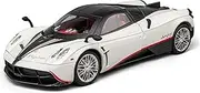 Scale Finished Model Car 1:18 for Pagani Huayra Dinastia Supercar Alloy Diecast Simulation Car Model Collectibles Vehicle Present Die-cast Vehicle(White)