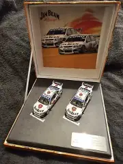 1:64 Biante Jim Beam Racing Ford FG Falcon DJR #17 + #18 2010 Bathurst Twin Set