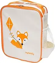 Kids Insulated Lunch Bag with Ultra-Thin Icepack - BPA-Free, Leak-Proof Design, Ideal for Ages 0-8, Foxy