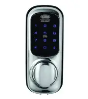 Lockwood 001 Touch Plus Smart Deadlatch Chrome