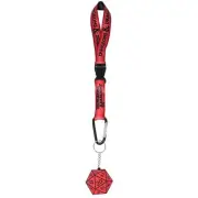 Dungeons and Dragons D 20 Dice Wrist Strap Lanyard for Keys | Hand and Wrist