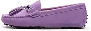 [ZIRIA] Leather Women Flat Shoes Casual Loafers Slip On Women's Flats Shoes Moccasins Lady Driving Shoes