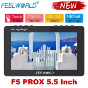 Feelworld F5 PROX 5.5" 1600nit High Bright On-Camera Monitor 4K HDMI TouchScreen