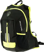 Richa Paddock Motorcycle Backpack, black-yellow for Men One Size Black Yellow