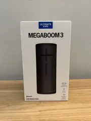 Ultimate Ears Megaboom 3 Bluetooth Wireless Speaker Waterproof, Black