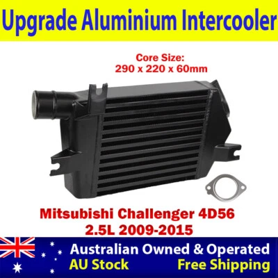 Upgrade Aluminium 60mm Intercooler For Mitsubishi Challenger 4D56 2.5L 2009-2015 (for: Mitsubishi)