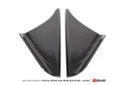 AMS Gloss Carbon Anti-Wind Buffeting Kit For 2020-2021 Toyota GR Supra MKV