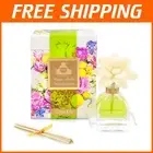 Luxury Handcrafted Sola Flower & Reed Diffuser Set - Elegant Citrus Lily Aroma