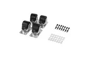 CyberPower Carbon Rack (4x) Castor Wheels 2" Caster Kit [CRA60002]