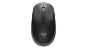 Logitech M190 Full-Size Wireless Mouse Charcoal