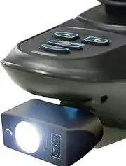 Electric Wheelchair Led Light, LED Light with USB & Type C, 3 Pin XLR Head Adjustable Angle LED Power Wheelchair Lighting Controller