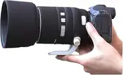 CHASING BIRDS Camouflage Waterproof Lens Coat for Canon RF 70-200mm F2.8 L is USM Rainproof Lens Protective Cover (Classic Black, with Extender RF 1.4X & 2X)