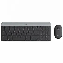 LOGITECH 羅技 MK470 超薄無線鍵鼠組-石墨灰 920-009184