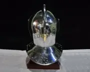 Medieval knight Tournament armor helmet Milan Medieval Close Helmet - 18 Gauge