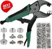 Heavy Duty Snap Fastener Tool Kit | Snap Pliers for Boat Covers, Canvas, Sewing