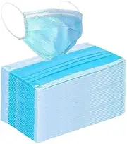 50Pcs Disposable Face Masks，3-Ply Breathable Protection Mask for Adults, Daily Use at Home, Office, School & Outdoors‌