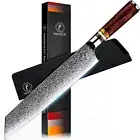 8" FANTECK VG10 Damascus Chef Knife, 67-Layer Steel, Ergonomic Handle, Gift Box