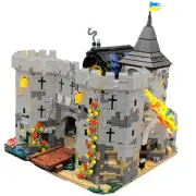 Set 6074 Remake: Medieval Fortress Castle's Keep Outpost 5812 Pieces MOC Build