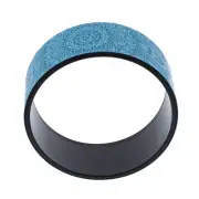 Yoga Back Wheel Roller Blue Stretching Backbends Back Pain Relief Roller Wor ADS