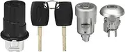 3pcs Lgnition Switch Barrel Lock Set with 2 Keys 2408222, for, for Ford, Transit MK8 Tourneo Custom 2013 2014 2015 2016 2017 2018 2019 car Door Lock