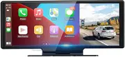 10.26 Inch Center Console 4K HD Phone Cast Screen CarPlay Bluetooth Recorder Support AUX