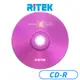 【Ritek錸德】X系列 二代 CD-R 52X 50片 CD 光碟