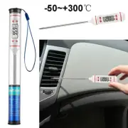 ^Auto Car Vehicle Air Conditioning Outlet LCD Digital Thermometer Gauge Tool ^^