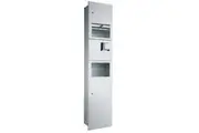 New Bradley Contemporary 2937A 3-In-1 Combo Unit Paper Dispenser Hand Dryer and