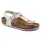 BIRKENSTOCK 勃肯/Kairo 童鞋／合成皮／金屬玫瑰白