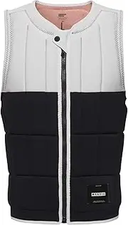 Mystic Mens Renegade Front Zip Wake Impact Vest 35005.230228 - Black/White