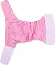 Mobestech Elderly Cloth Diaper for Women Men Nay Bin Waterproof Adjustable Size Comfortable Fit Breathable Reusable Adult Diapers