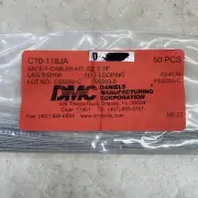 DMC Tools C10-118JA Safe-T-Cable .022 X 18" 321 S/S Cables & Ferrules 50 Pcs