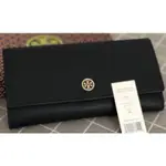 TORY BURCH ROBINSON ENVELOPE 46630 防刮 牛皮 釦式 長夾 TB WALLET