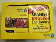 Rosetta Stone Español Spanish [Latin] Level 1-5 set Barron's Dictionary