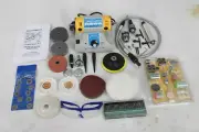 TM-2 Jewelry Rock Polishing Buffer Machine Bench Lathe Polisher 350W+Accessories