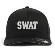 SWAT embroidered flex fit baseball cap (S/M, L/XL, XXL)