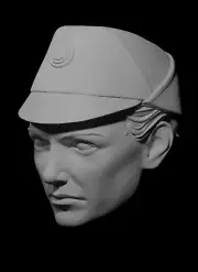 Dedra Meero v2 Andor custom head for 4" 6" 7" 12" Star Wars action figure