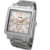 在飛比找遠傳friDay購物優惠-Canody 幾何系列時尚腕錶(玫瑰金) CM5631-3B