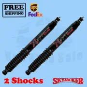 Skyjacker Black Max Shocks 6-7" Front Lift for Jeep Wrangler 2Dr 4WD 07-16