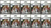 10x Snapper & Reef fish 60lb Twisted Dropper rigs, 2x Heavy Duty 4/0 hooks
