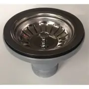 Stainless Steel Basket Waste & Plug - to suit new Kitchen Sinks