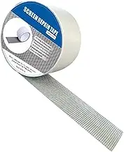 Screen Tape - Strong Adhesive Waterproof Window Screen Patch | Patch Waterproof Covering Strong Adhesive Fixing Holes Tears for Doors Living Room Home Porch
